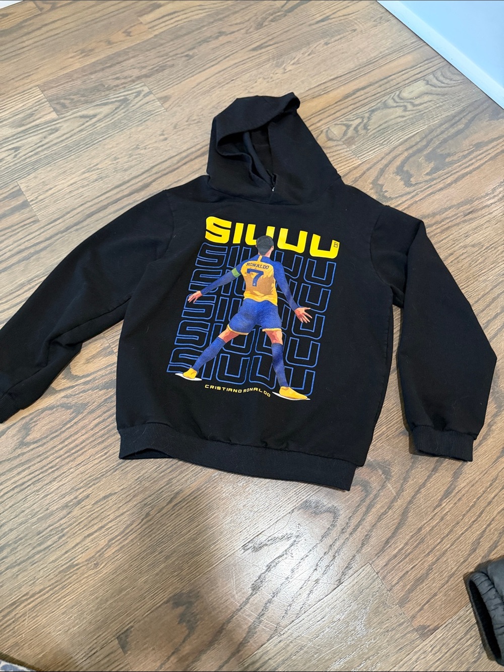 Cristiano Ronaldo light weight hoodie - youth medium